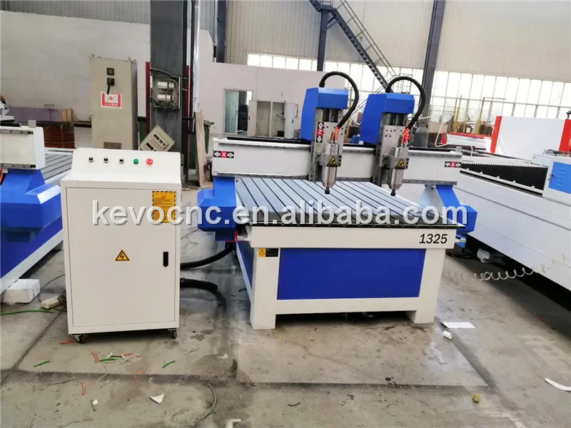 Kevo 2 шпинделей для резки древесины/гравировки CNC маршрутизатор 1325|Фрезы по дереву|