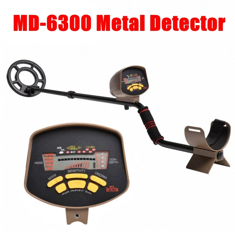 

MD-6300 7.9 KHz Metal Detector Underground Gold Detector Metal Length Adjustable Treasure Hunter Seeker Portable Hunter Detector