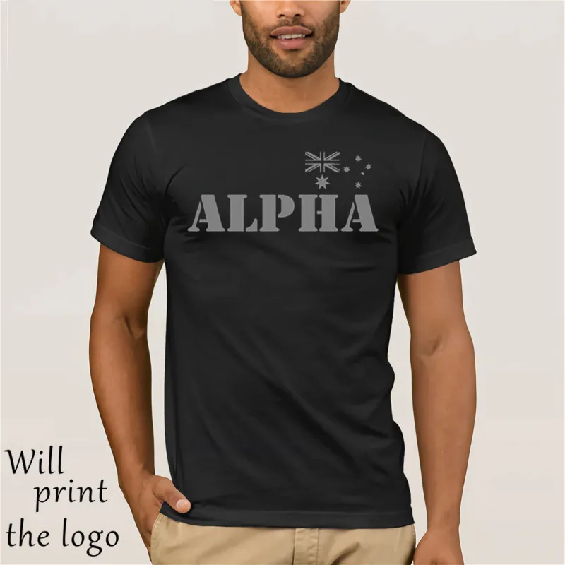 

2018 new alpha men Australian Army T-shirt