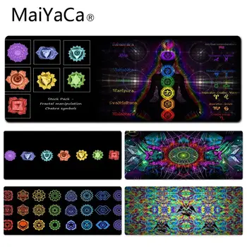 

MaiYaCa In Stocked Fractal Stock Chakra Computer Gaming Mousemats Size for 300*600*2mm and 300*900*2mm Mousepad