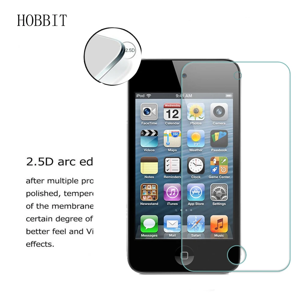 Закаленное стекло для Apple iPod Touch 4 го поколения 4G 0 3 мм 2.5D ультратонкая защитная
