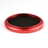 FOTGA Ultra Slim 52mm Fader Adjustable Variable ND Lens Filter ND2 ND8 ND400 Red 3
