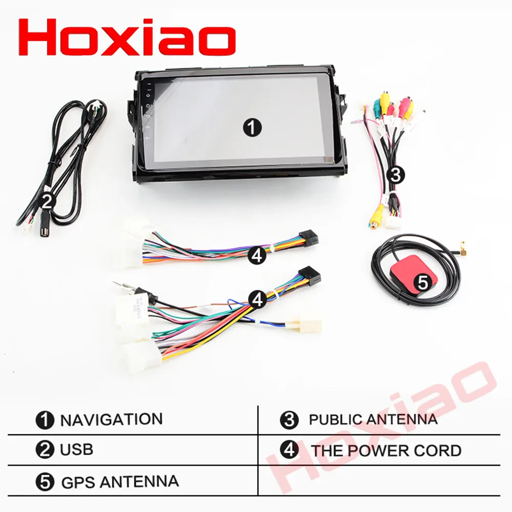 Hoxiao Android для TOYOTA Estima/PREVIA/Tarago/canarado GPS HD мультимедийный плеер Карта Навигация WIFI 9