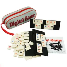 Jeu numérique Original israël Mahjong mouvement rapide Rummy jeu familial Version de voyage jeu de société classique
