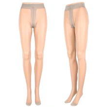 1 пара, ультратонкие колготки из нейлона и спандекса, женские бесшовные невидимые колготки, прозрачные чулки, женские сексуальные колготки rajstopy damskie