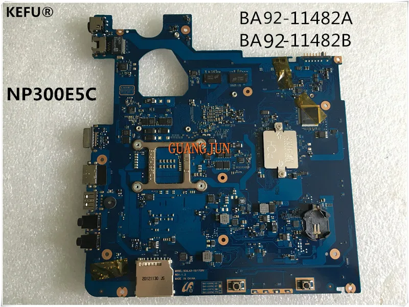 KEFU для samsung NP300E5C BA92-11482A BA92-11482B Материнская плата ноутбука в хорошем состоянии