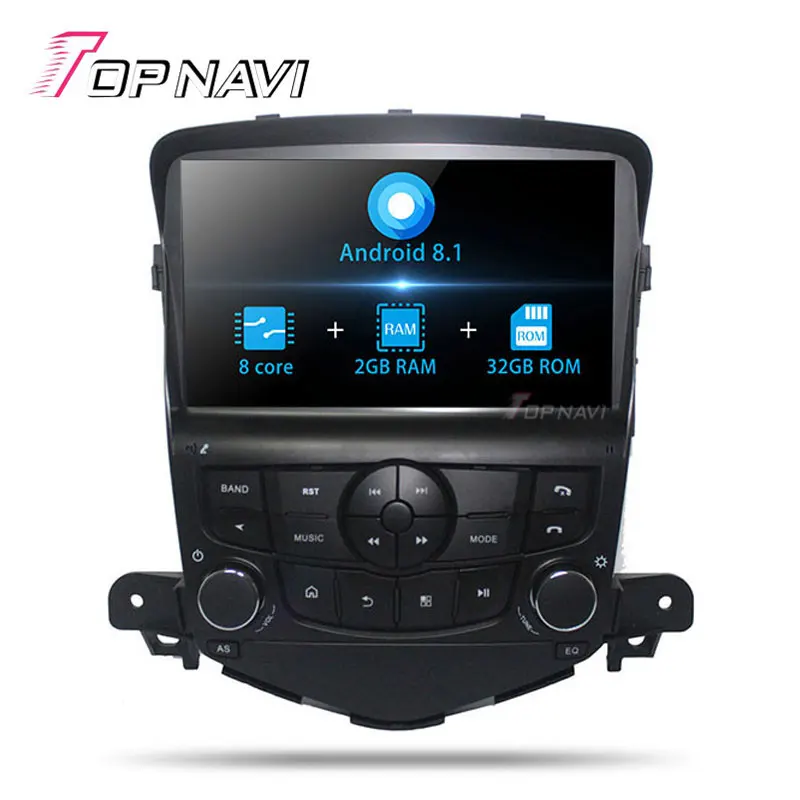 Android 8,1 9 ''автомобильные gps мультимедийный плеер для CHEVROLET CRUZE 2009 2010 2011 2012 2013 автомобиль радио с RDS FM AM стерео - Цвет: 8.1  2G-32G 8 Core