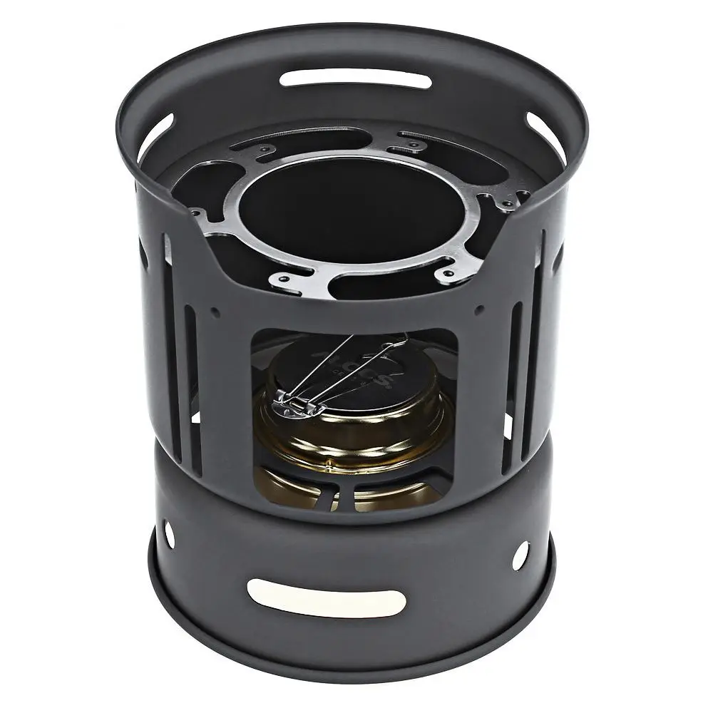 

New Sale ALOCS CW-C01 7pcs Outdoor Camping Cooking Set Portable Stove Camping Cookware Pots Bowl Cooker Stove Picnic BBQ Trave