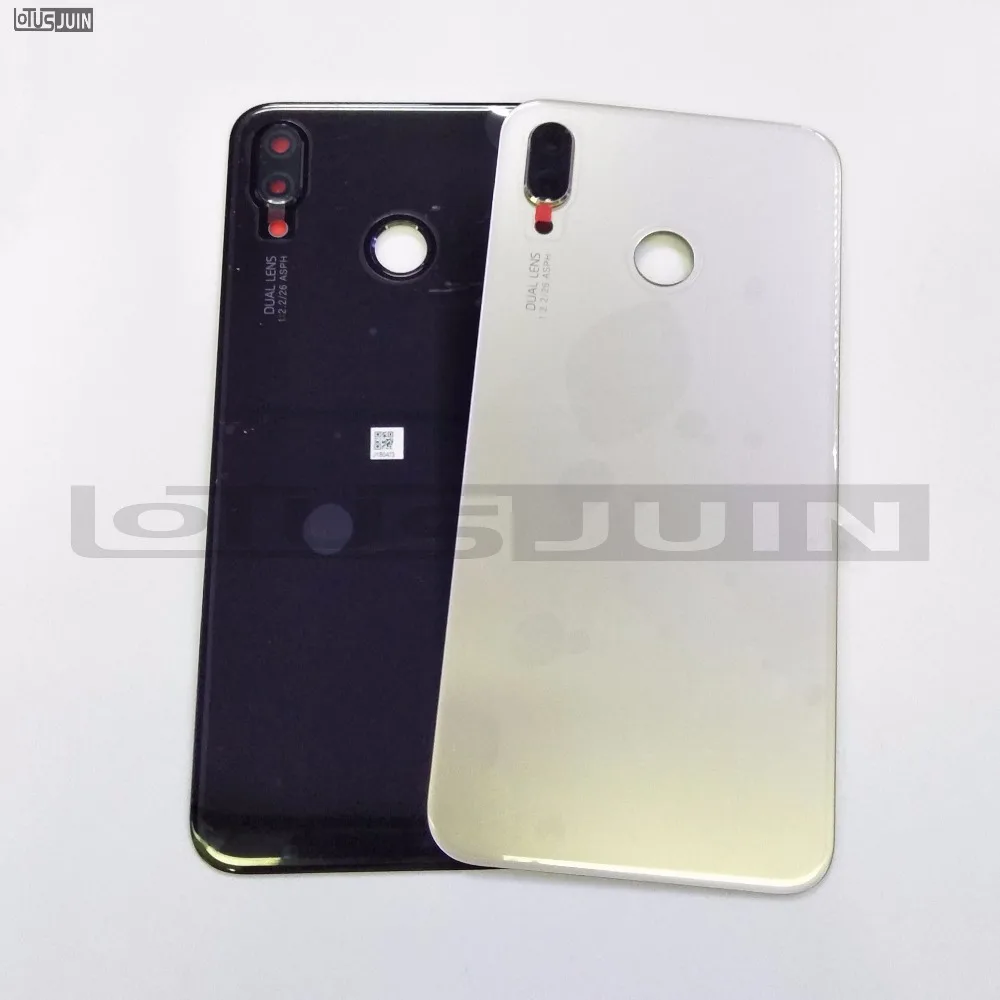 Оригинальная задняя крышка батарейного отсека для Huawei P20 Lite Задняя стеклянная с