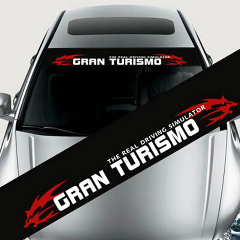 Waterproof Auto Car Front Window Windshield Decal Sticker For