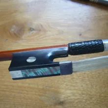 Усовершенствованная скрипка с бантиком Pernambuco wod качественный смычок для скрипки Полный Серебряный монтируемый 4/4 размер лук