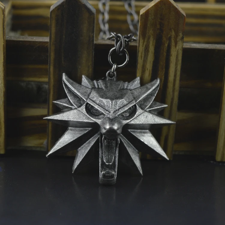 The Witcher 3 Дикая Охота Медальон Ожерелье Мастер Ведьмак кошка Рисунок Игры В Том