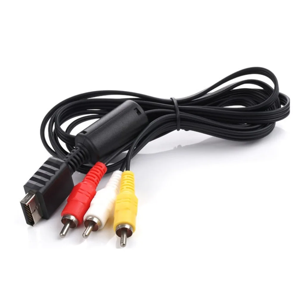 

for Ps2/ps3 Av Conversion Cable 1.8m Durable Copper Material Games Accessories Computer Accessories