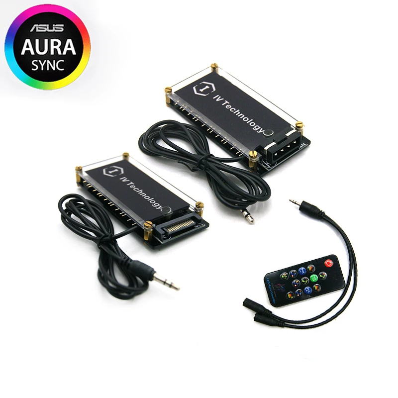 Motherboard RGB HUB Illusion Music Rhythm Controller 5V 3Pin ASUS AURA SYNC Controller-in Fans 