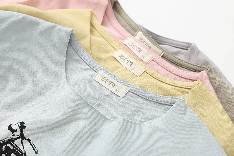 Online Retail 2018 Musim Gugur Baru Lengan Panjang Katun Top Kaos untuk Bayi Laki laki T Kotoran Sepeda TEE Anak Lengan Panjang dicetak T Shirt Tops