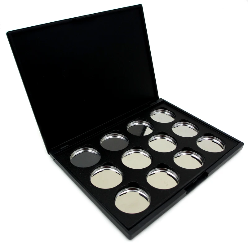 G.R.C 12 PCS Professional Makeup Palette Aluminum Empty Eyeshadow