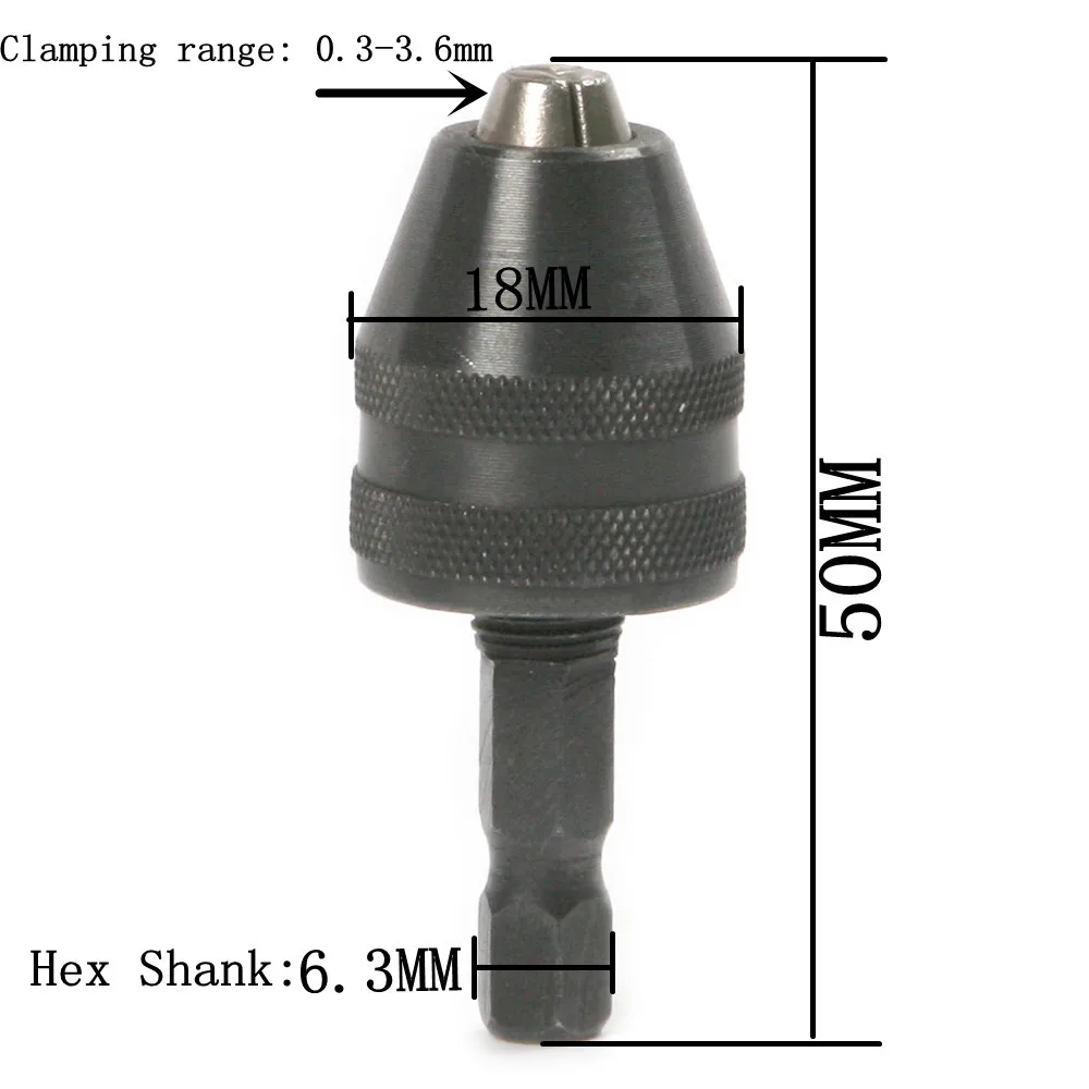 New 1pcs Keyless Drill Chuck Electric Screwdriver Keyless Drill Chuck 1