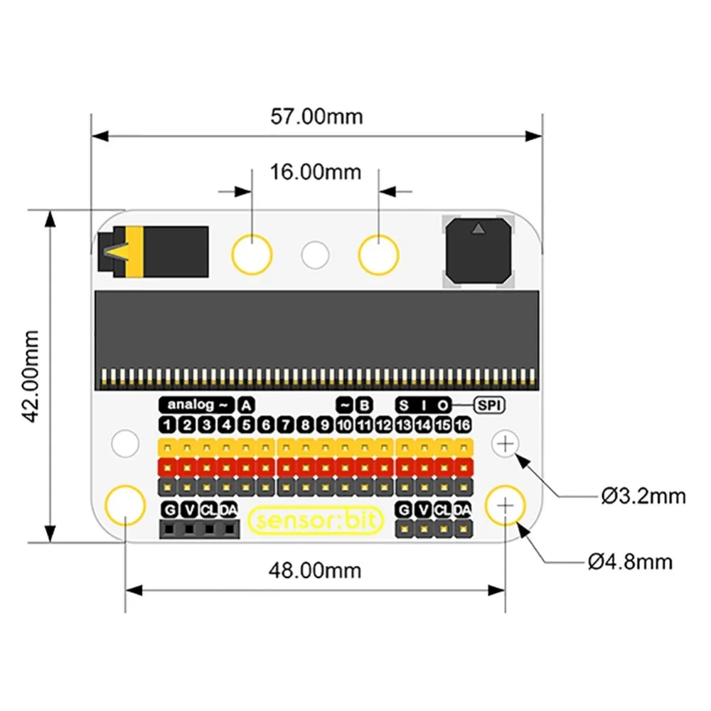 Sensorbit Breakout Board microbit-sensor-kit-3