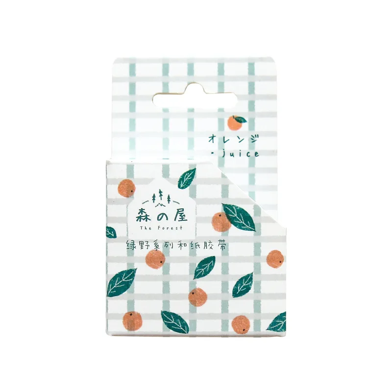 1 5 см Bullet Journal Flower Leaves Smiling васи клейкая лента DIY Скрапбукинг стикер этикетка