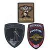 Russian Flag Embroidery Patch Army Military Skull Patches Tactical Emblem Appliques Russia Soldier Embroidered Badges ► Photo 2/6