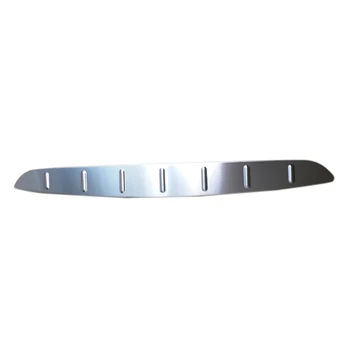 

HIGH FLYING Stainless Steel Rear Trunk Boot Storage Box Bumper Guard Plate Molding MATTE For Tesla Model X 2016 2017 2018