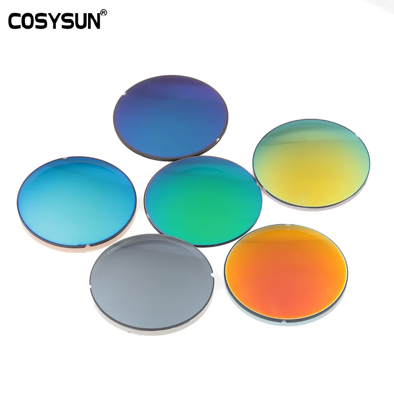 

Colored Polarized Prescription Glasses Lens Mirror Myopic Lens Driving Glasses Outdoor Sunglasses Lens (Price for 2 PCS Lens )