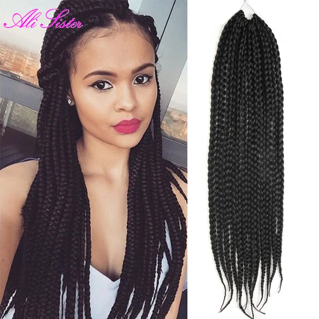 TOP 18" 3X afro twist hair extension box braids hair african hair