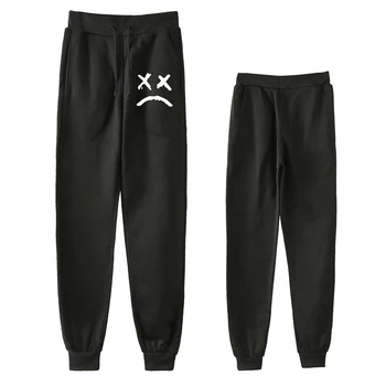 

Joggers Men 2019 Lil Peep Print Pants Hot Sale Spring Men And Women Baggies Sweatpants Popular Hip Hop Cargo Pants Street Style