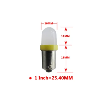 

500PCS #44 #47 Bayonet BA9s Base fliper pinball LED Light BULLET 6.3V AC Pinball LED Incandescent pinball led bulbs for machine