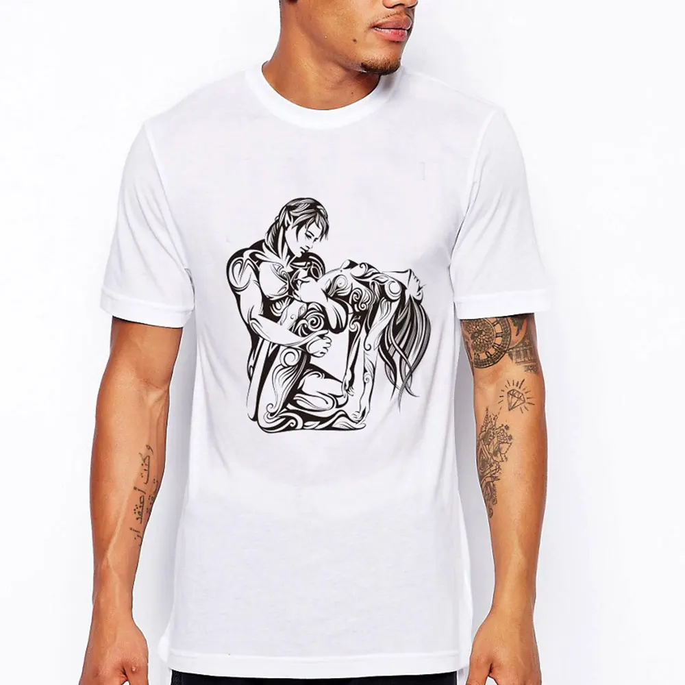 Мягкий мужской Рубашка с короткими рукавами мужские топы для мальчиков футболки для улицы дышащая мужская футболки Slim