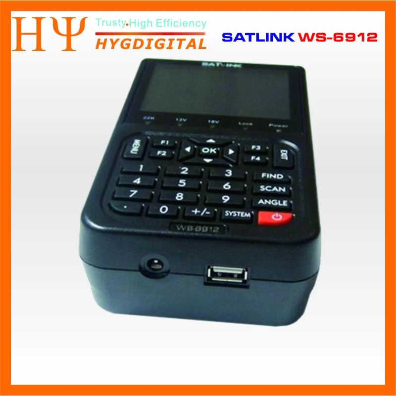 [Подлинный] Satlink WS-6912 DVB-S+ DVB-S2 8PSK спектра в реальном времени Satlink 6912 ws6912 finder
