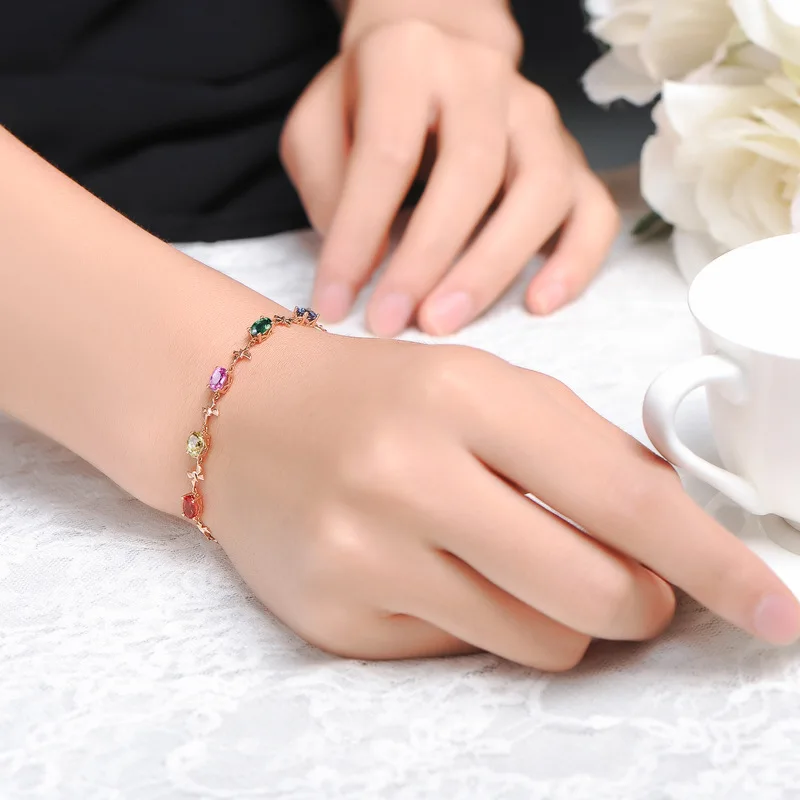 8 Rhinestone bracelet for women