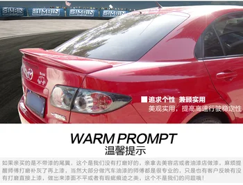 

Fit for MAZDA 6 M6 ABS rear spoiler rear wing DIFFERENT color spoiler