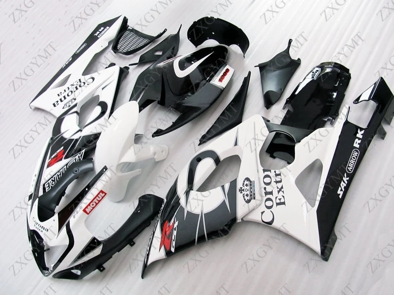 Обтекатели Abs для Suzuki GSXR1000 2005 - 2006 K5 черные белые комплекты кузова 06 | Автомобили и