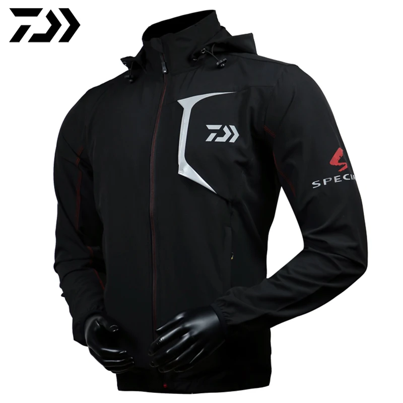 Brand DAWA DAIWA Fishing Clothes Hooded Waterproof Coat Anti UV Quick