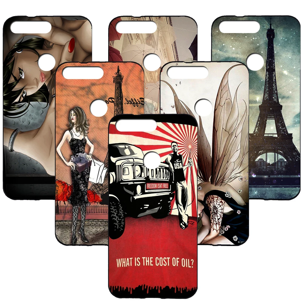 

Printed Case For TP-Link Neffos N1 case soft tpu silicone colorful painting back cover case for TP-Link Neffos N1 fundas coque