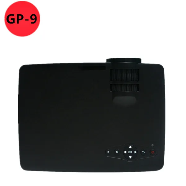 2015 новые GP-9 мини-проектором 800 lumens HD домашнего кинотеатра для видеоигр телефильме