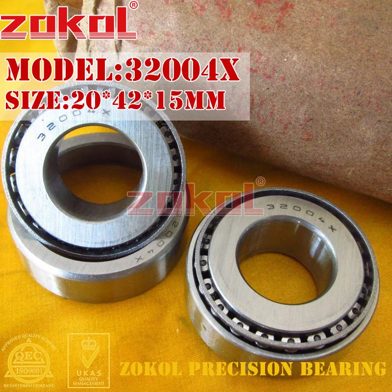 ZOKOL 32004 X bearing 32004X 2007104E Tapered Roller Bearing 20*42*15mm ...