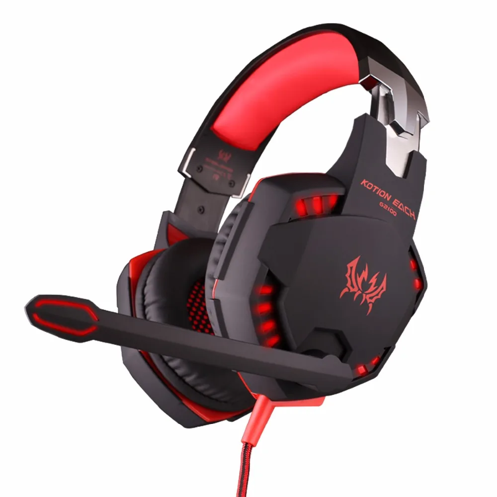 Cncool Горячие G2100 Игровые наушники вибрации Функция гарнитура с микрофоном