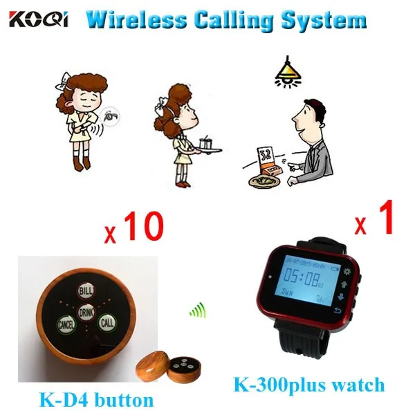 K-300plus-red+D4-Wood 1+10 Guest Calling System