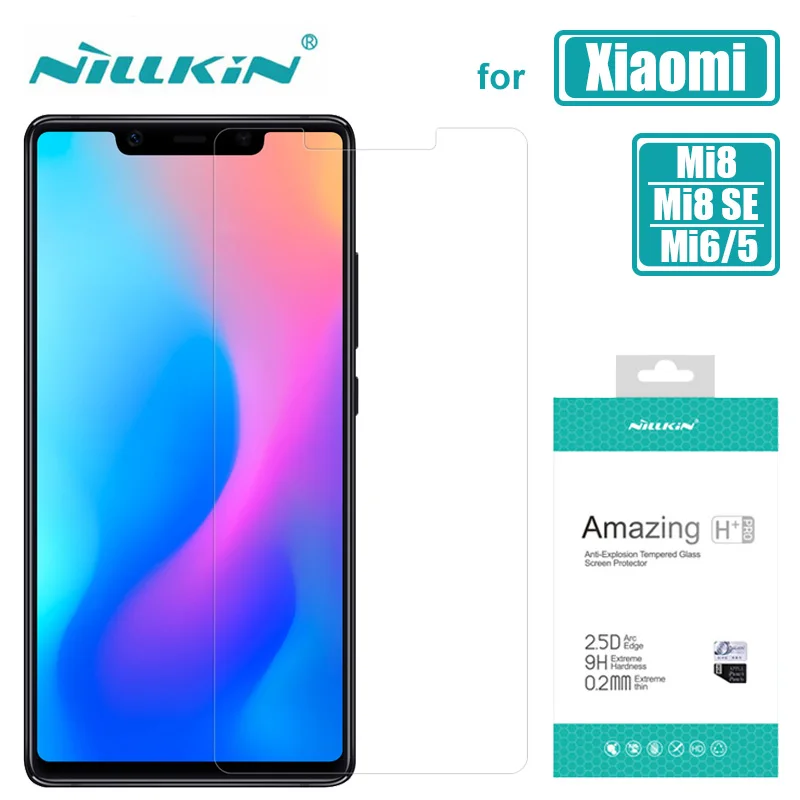 Для Xiaomi mi 9 Lite mi 9T mi 9 mi 8 mi 8 SE стекло Nillkin 9H закаленное стекло для защиты экрана Xiaomi mi 9T 9 8 6 5 mi 6 mi 5 K20 Pro