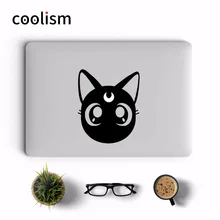 Сейлор Мун кошка Луна аниме наклейка для ноутбука Apple Macbook Наклейка Pro Air retina 11 12 13 15 дюймов Mi Mac ноутбук наклейка s