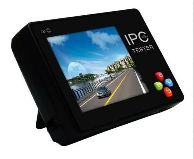  New 3.5 inch CCTV Onvif EU IP Camera Tester Touch Screen Video Monitor PTZ/WIFI/FTP Server/IP Scan/