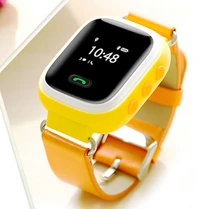 Kid uhr SOS Anruf Smart Kinder Kid Armbanduhr Q50 GSM GPRS GPS Locator Tracker Anti-verlorene Smartwatch Kind schutz