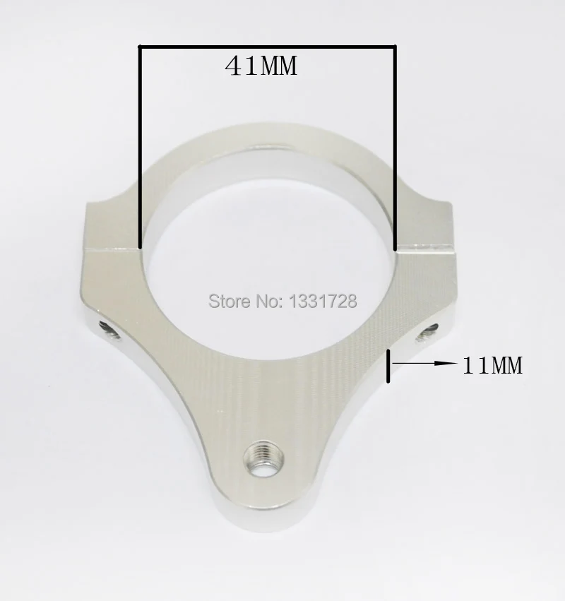 Абсолютно 41 мм Диаметр мотоцикла передний амортизатор фиксированный рулевой демпфер демпфирующий титановый фиксатор для ног модификация универсальный