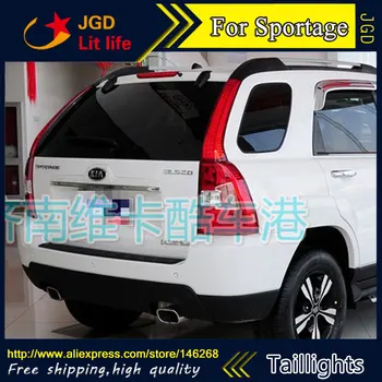 

Car Styling tail lights for KIA Sporttage 2011-2015 LED Tail Lamp rear trunk lamp cover drl+signal+brake+reverse