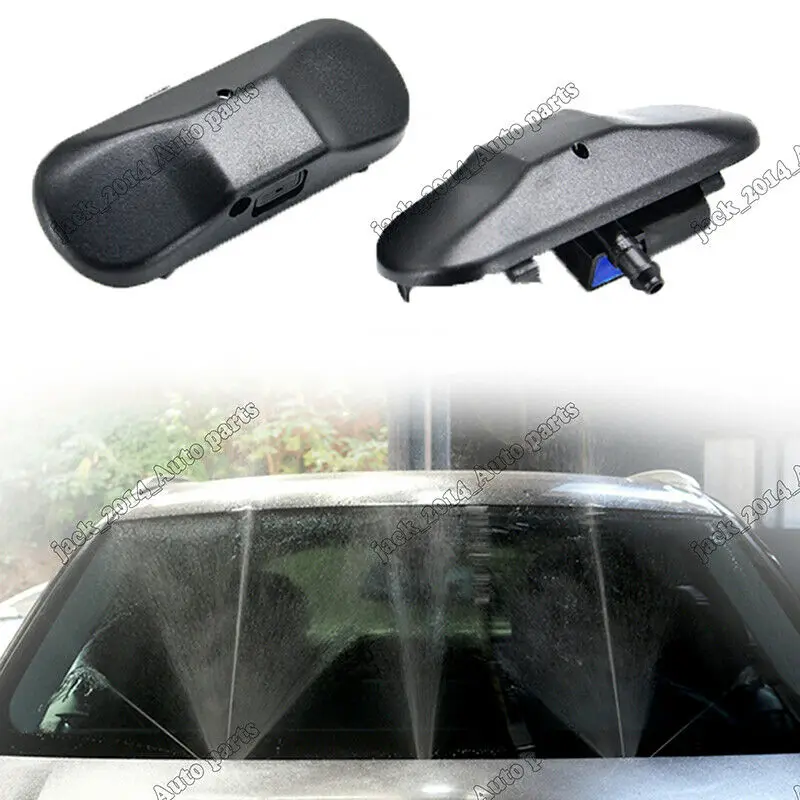 

2pcs/set Windshield Wiper Water Washer Nozzle Fit for Audi A3 A4 A5 A6 Q3 Q5 Q7