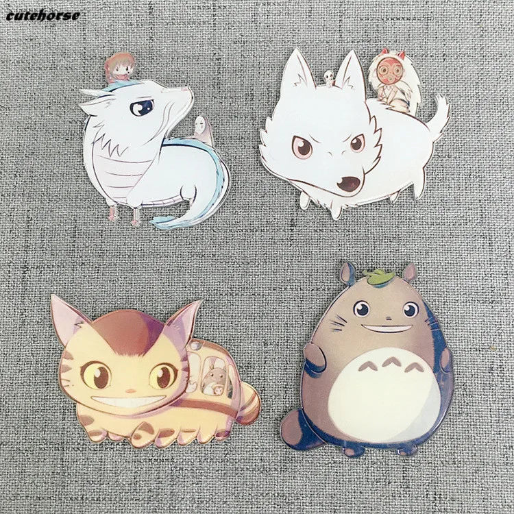 

New creative hayao miyazaki totoro Spirited away Japanese refrigerator stickers