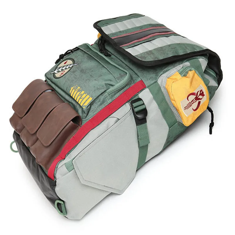 

Star Wars Backpack Boba Fett Mandalorian Armor Backpack Star War Student School Bag Casual Travel Backpack