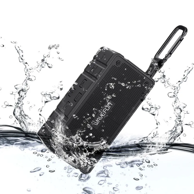 Wavefun кубовидной IP65 Bluetooth блютуз Динамик открытый Велосипеды Водонепроницаемый MIC